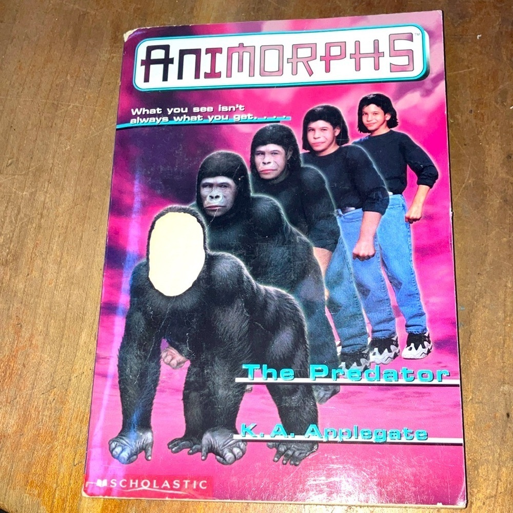 Vintage Animorphs children’s series- book #5 The Predator